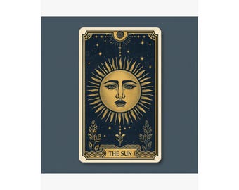 The Sun Modern Tarot Print